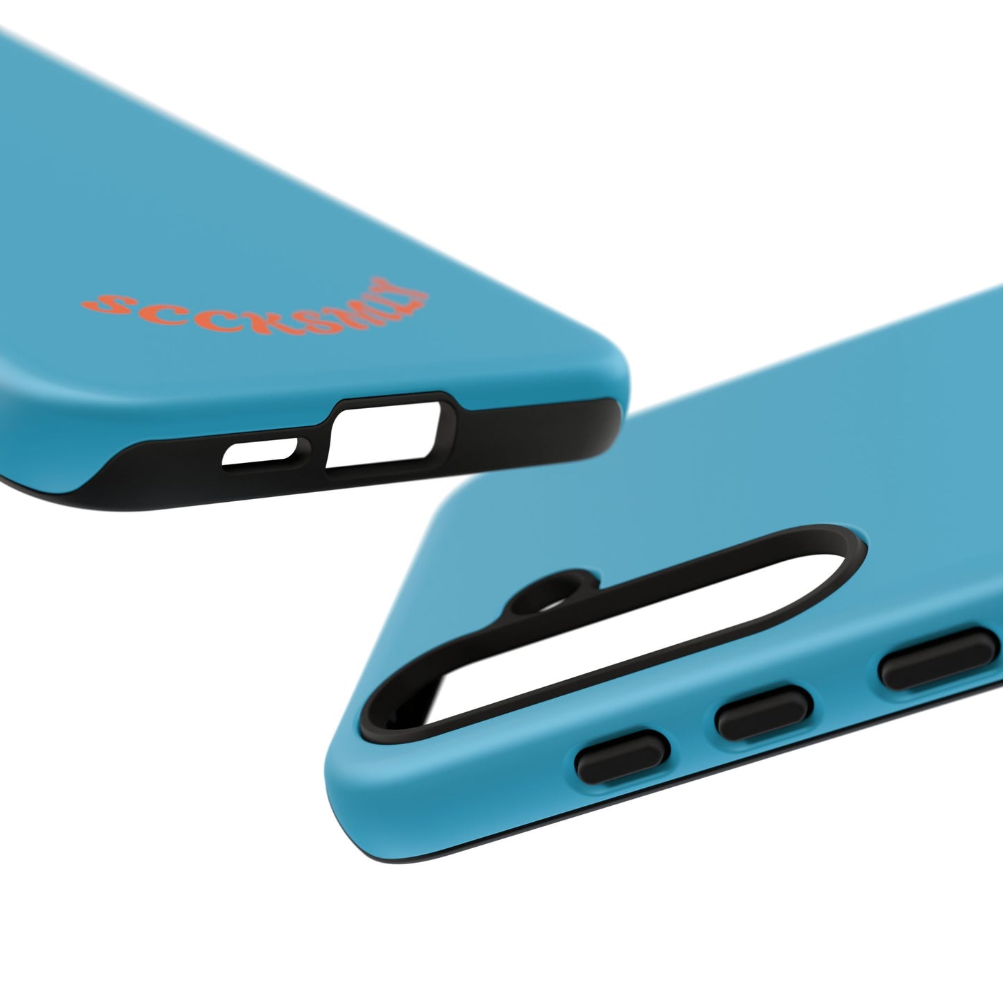 SOLID Blue Spook Tough Case for Samsung
