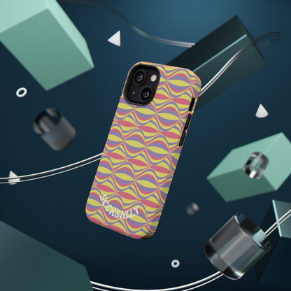 Electric Orbit Tough Phone Case for Apple