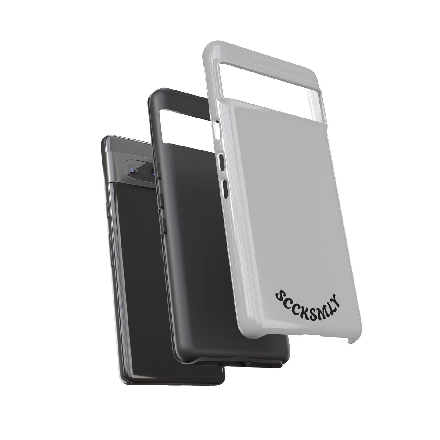 SOLID Asphalt Acid Tough Case for Google Pixel