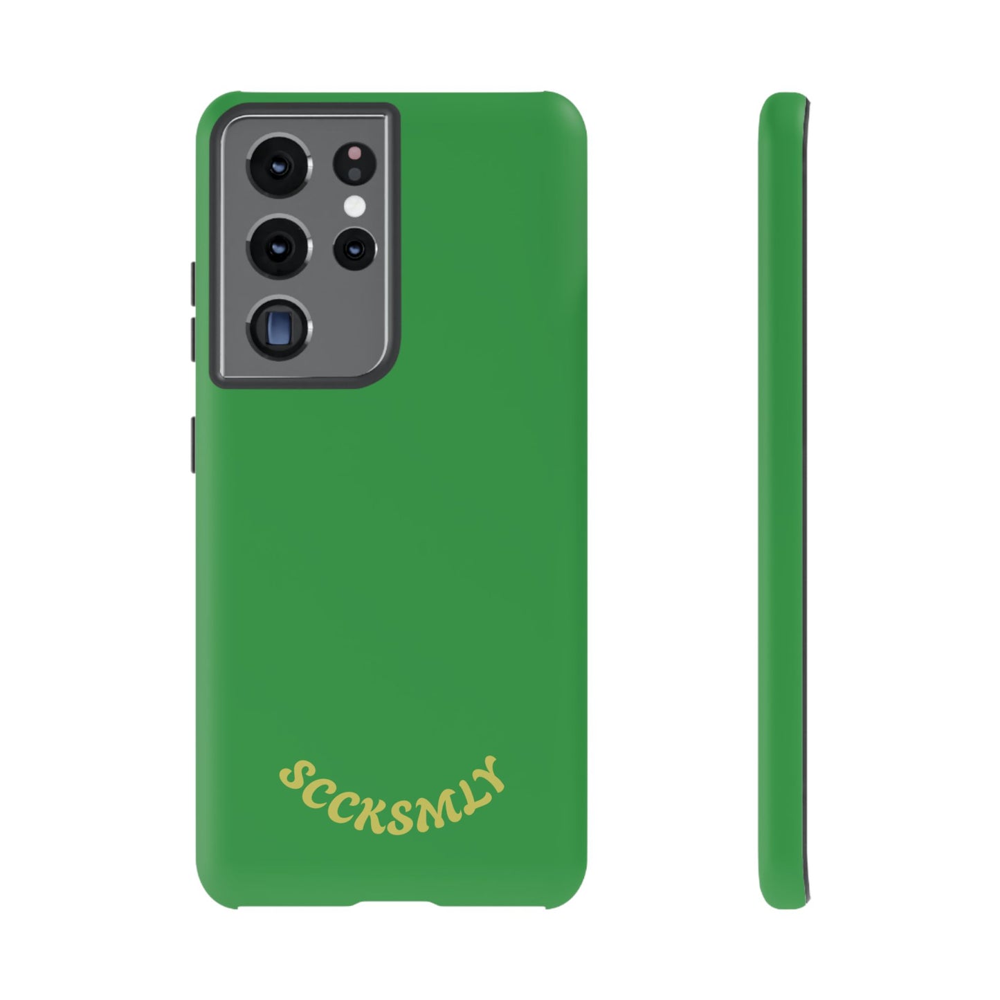 SOLID Green Grin Tough Case for Samsung
