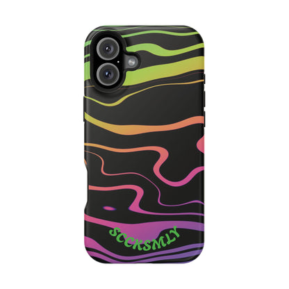 Dark Rainbow Phone Case for Apple