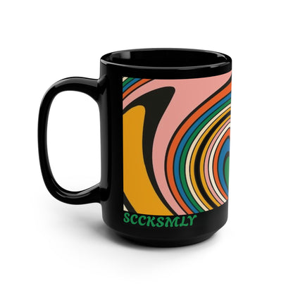 Mug Melting Horizon 15 oz - Black