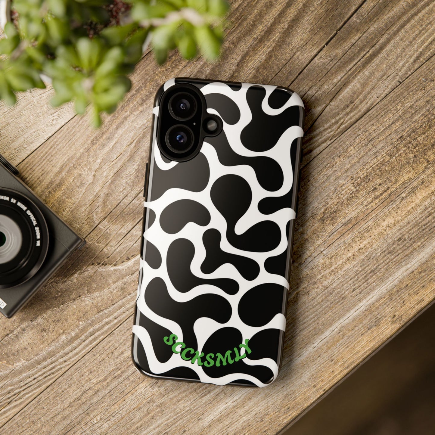 Spotted Oreo Tough Phone Case for Apple