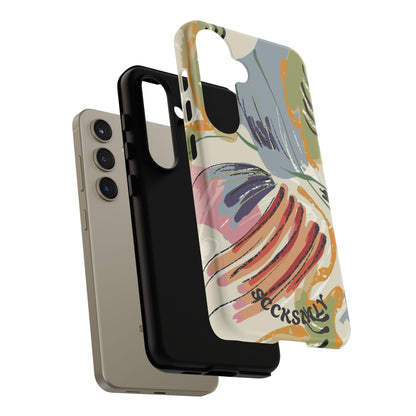 Botanical Strokes Palette Tough Phone Case for Samsung