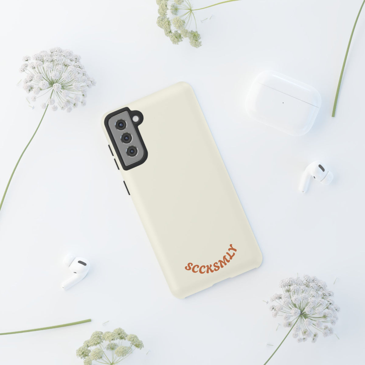 Toasted Eggshell Tough Phone Case for Samsung
