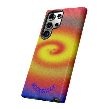 Toxic Spiral Tough Phone Case for Samsung