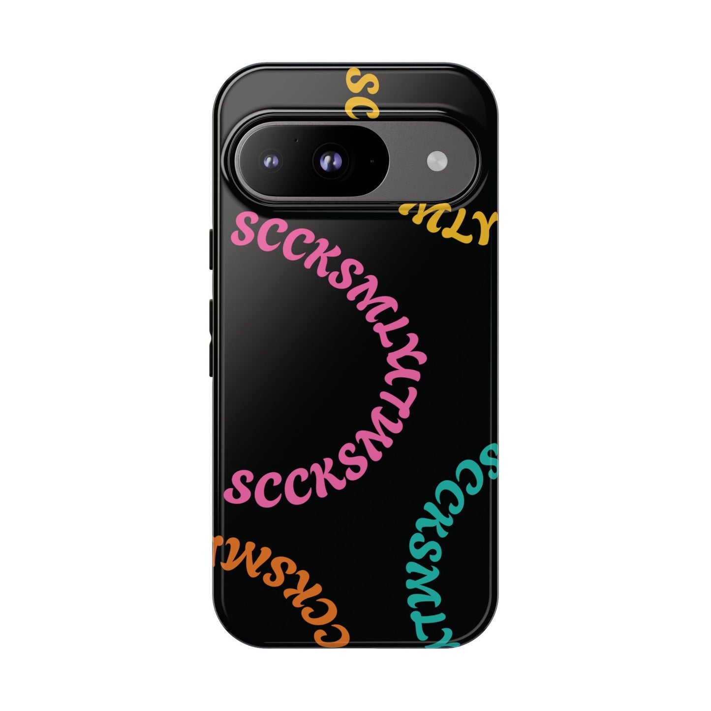 Y2K Wavy Script Tough Case for Google Pixel