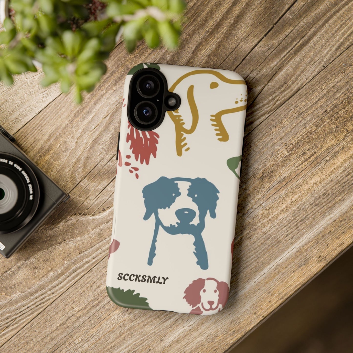 Paws & Portraits Tough Phone Case for Apple
