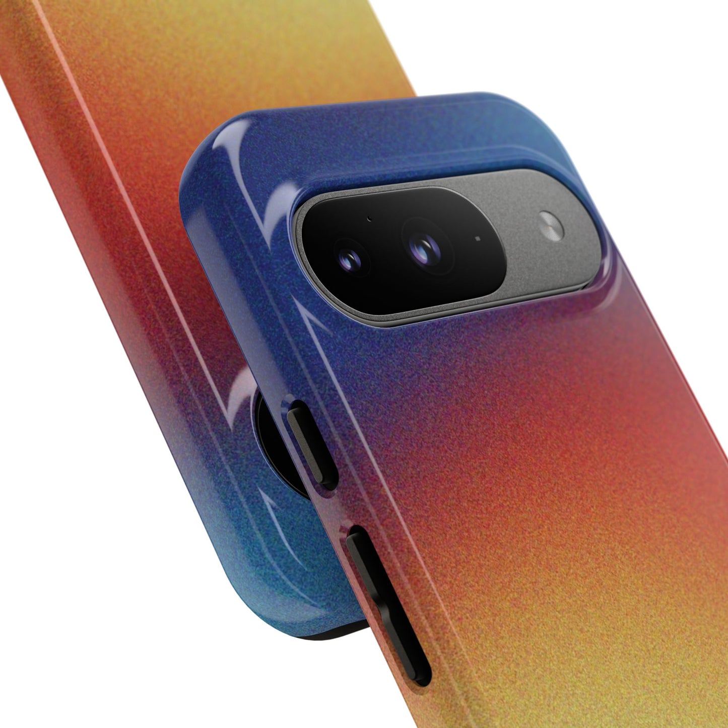 Faded Sunset Aura Tough Phone Case for Google Pixel
