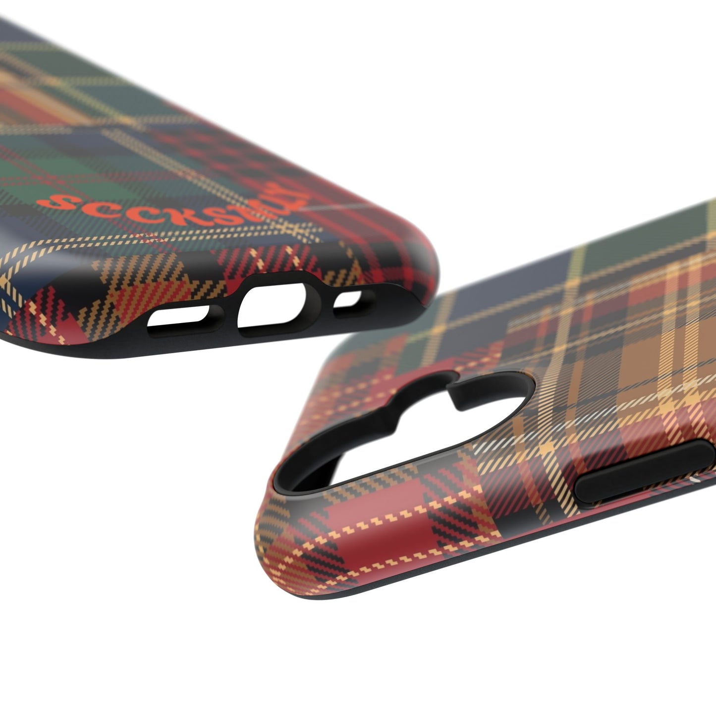 Heritage Hues Patchwork Tough Phone Case for Apple