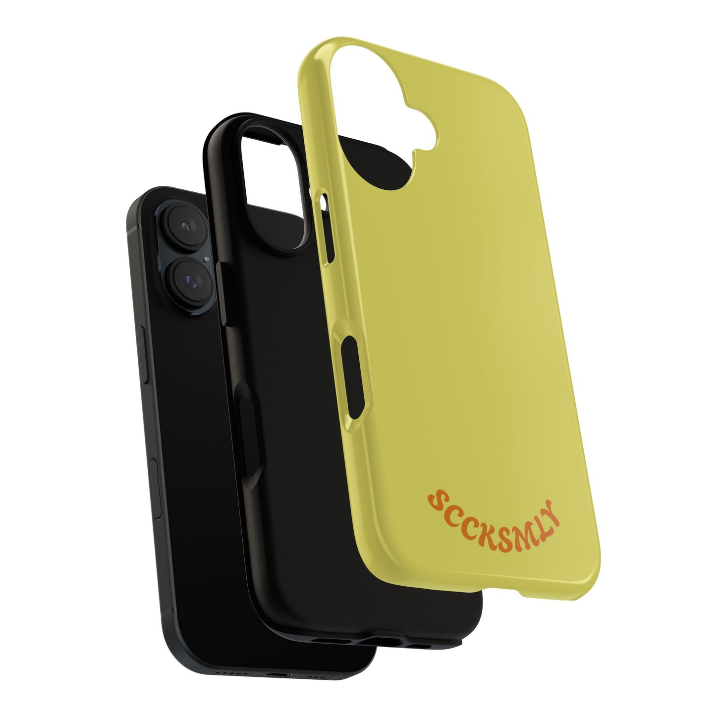 SOLID Lemon Dijon Glaze Tough Case for Apple