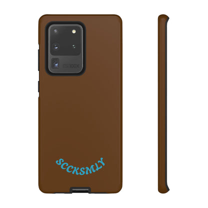 SOLID Chocolate Coco Tough Case for Samsung