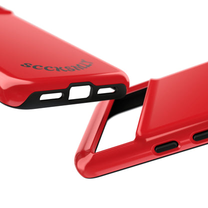 SOLID Screaming Red Tough Casee for Google Pixel