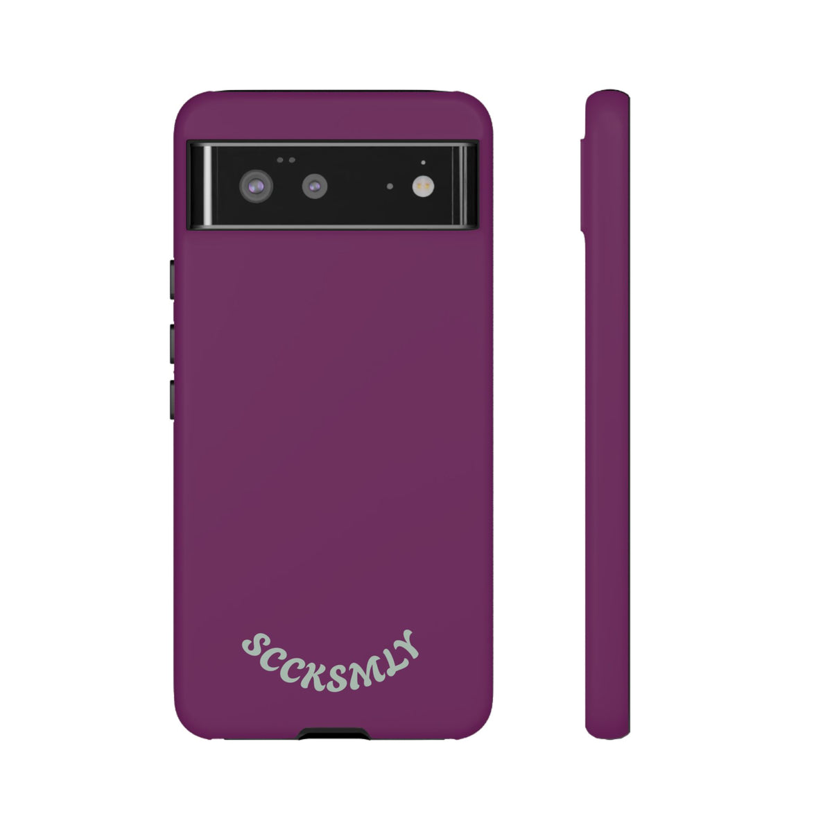 SOLID Amethyst Matte Tough Phone Case for Google Pixel