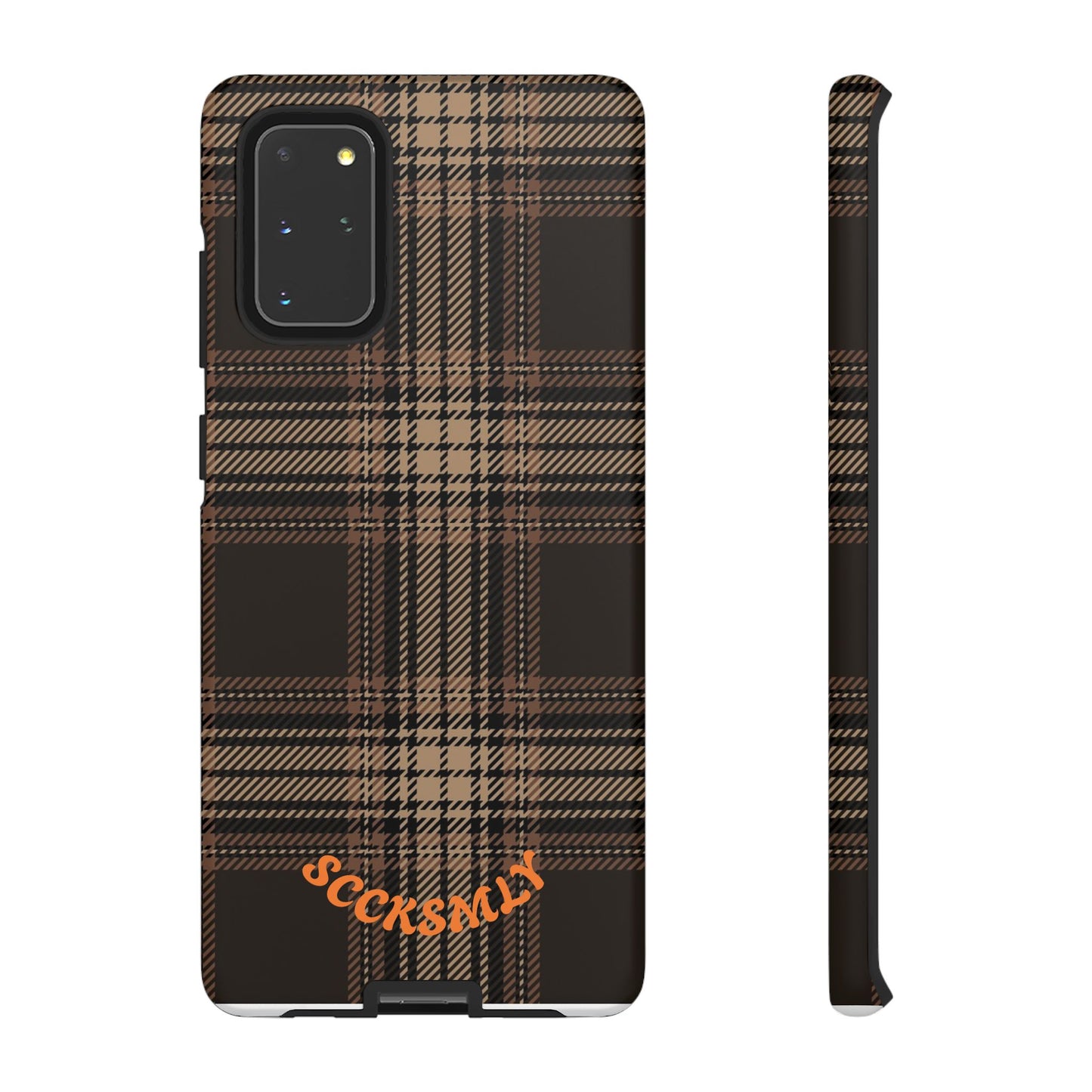 Brown Bread Plaid Tough Phone Case Samsung