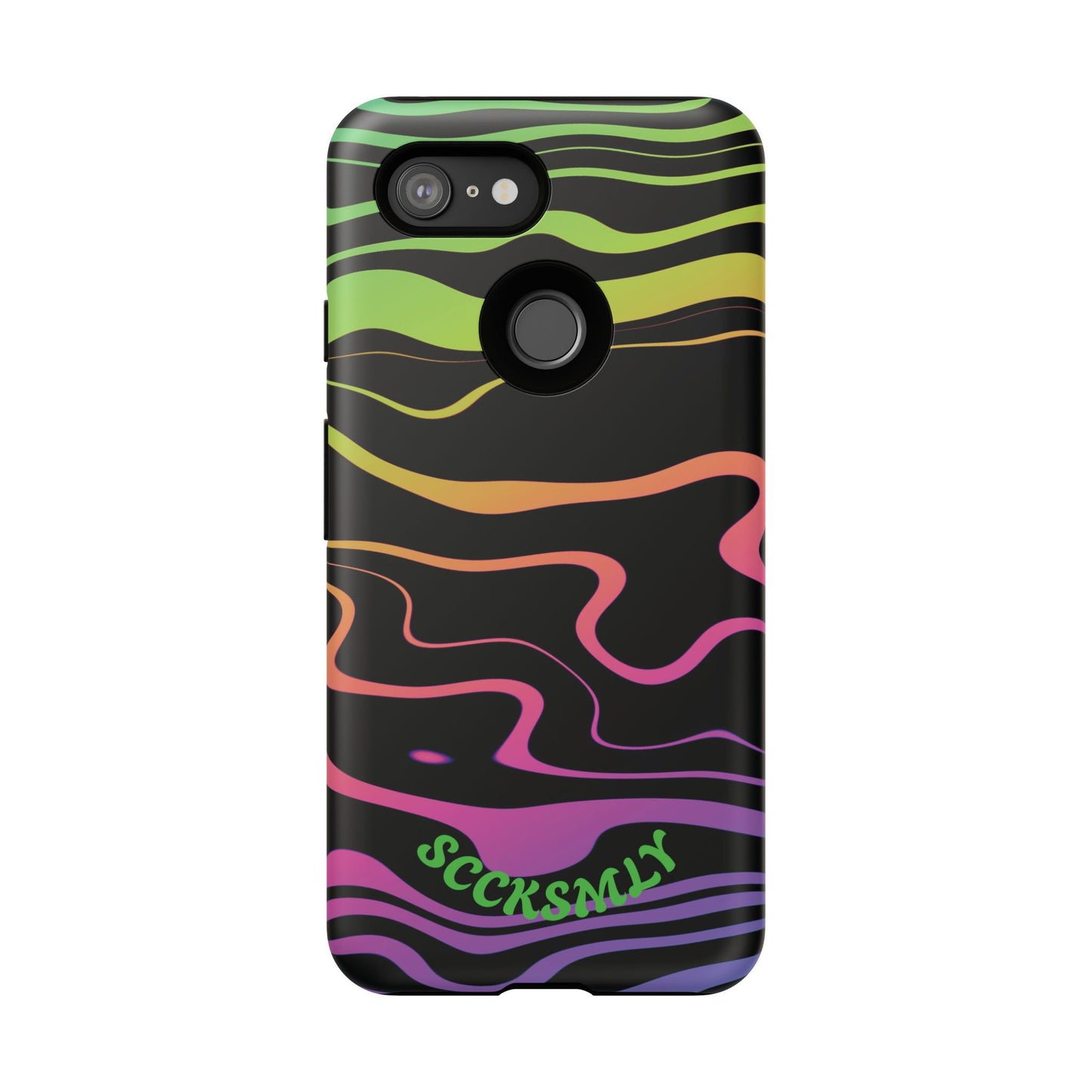 Dark Rainbow Phone Case For Google Pixel