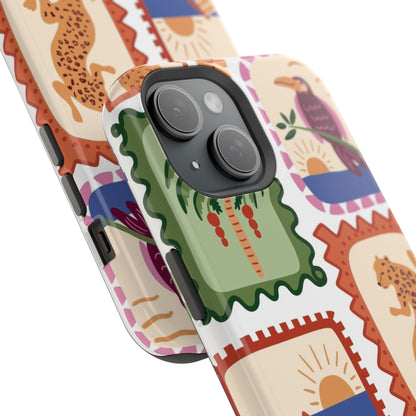 Tropical Print Phone Case for Apple