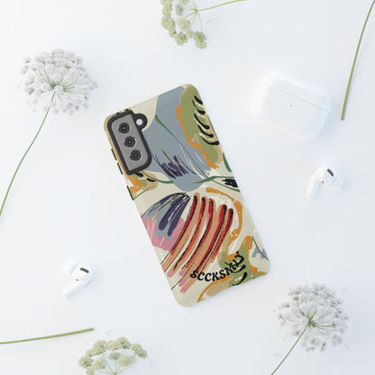 Botanical Strokes Palette Tough Phone Case for Samsung