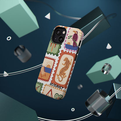 Tropical Print Phone Case for Apple