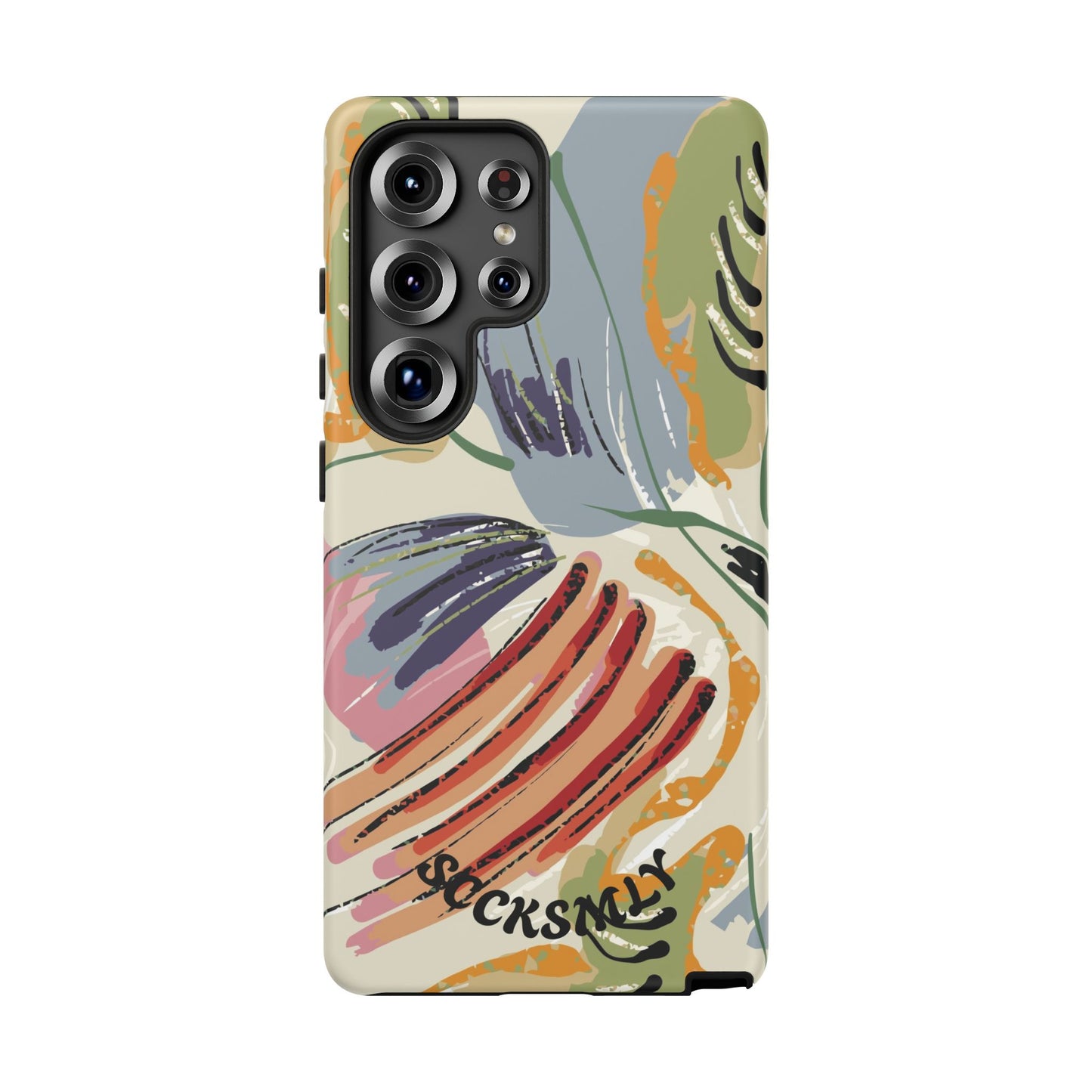 Botanical Strokes Palette Tough Phone Case for Samsung