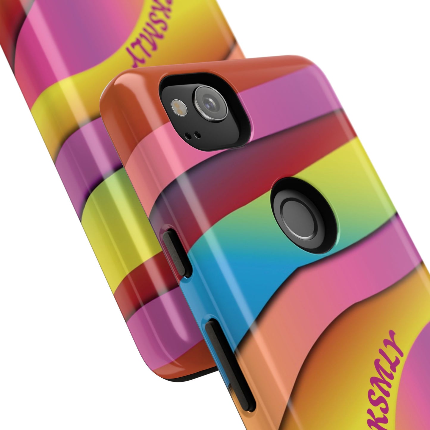 Modern Retro Rainbow Phone Case for Google Pixel