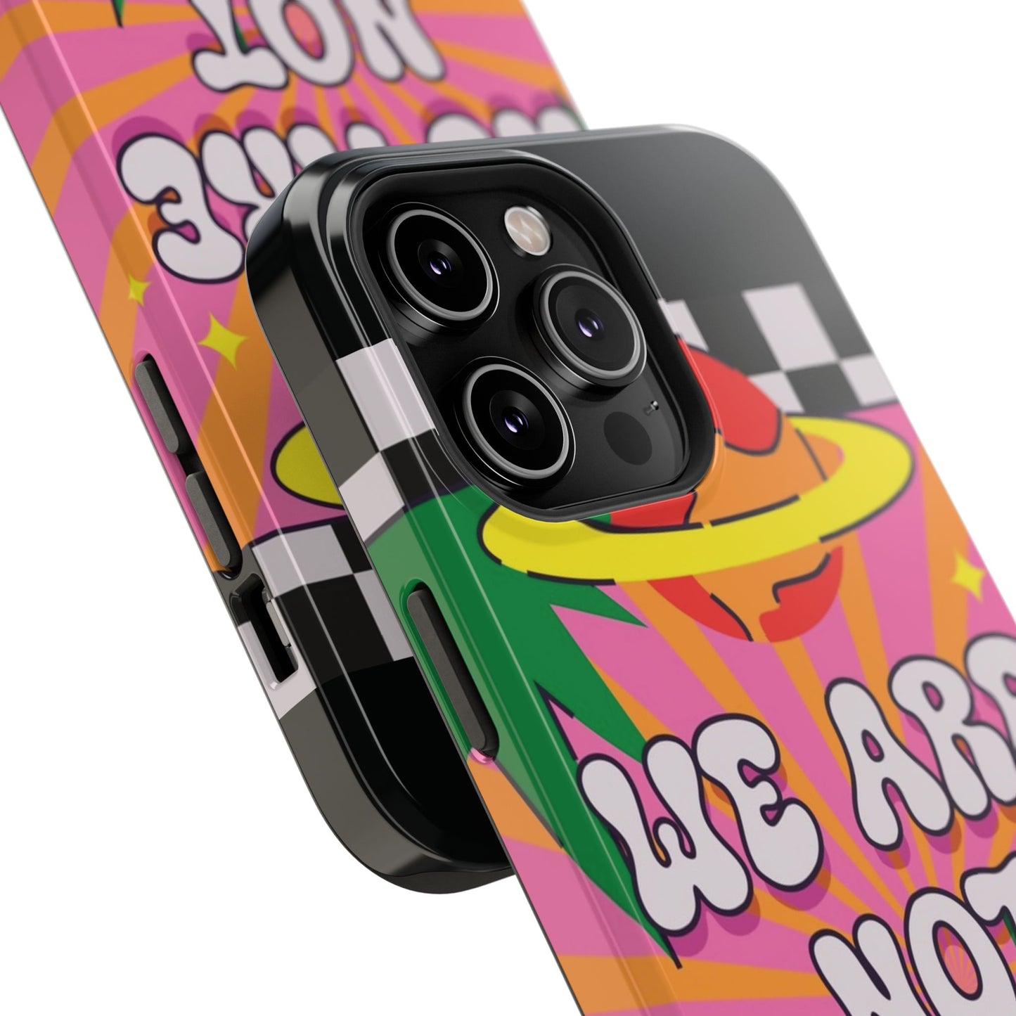 WE ARE NOT ALONE Tough Phone Case for Apple