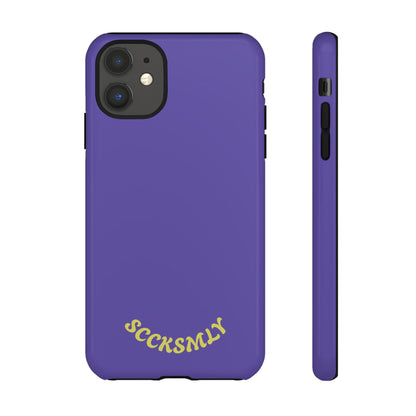 SOLID Dreamy Dusk Purple Tough Case for Apple
