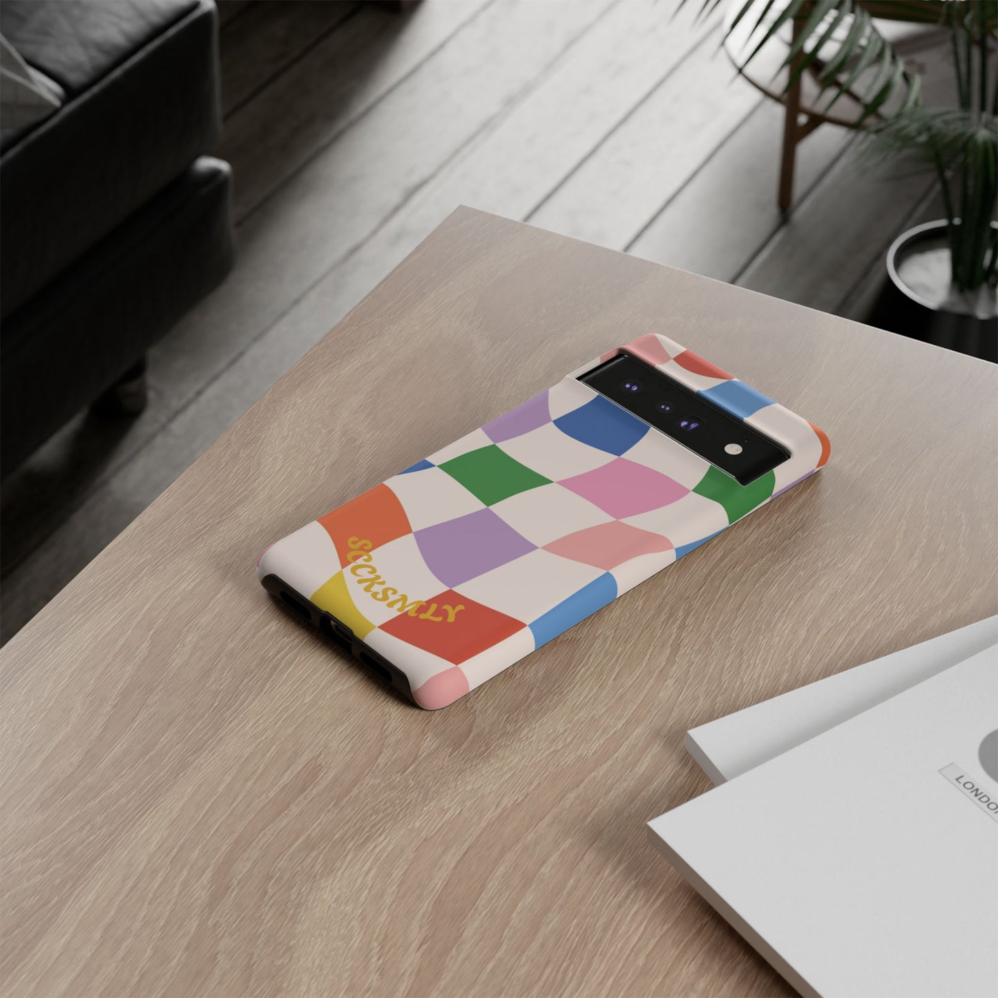Checker Flicker Phone Case for Google Pixel