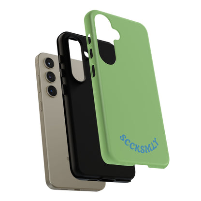 SOLID Sour Lime Tough Case for Samsung