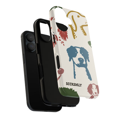 Paws & Portraits Tough Phone Case for Apple