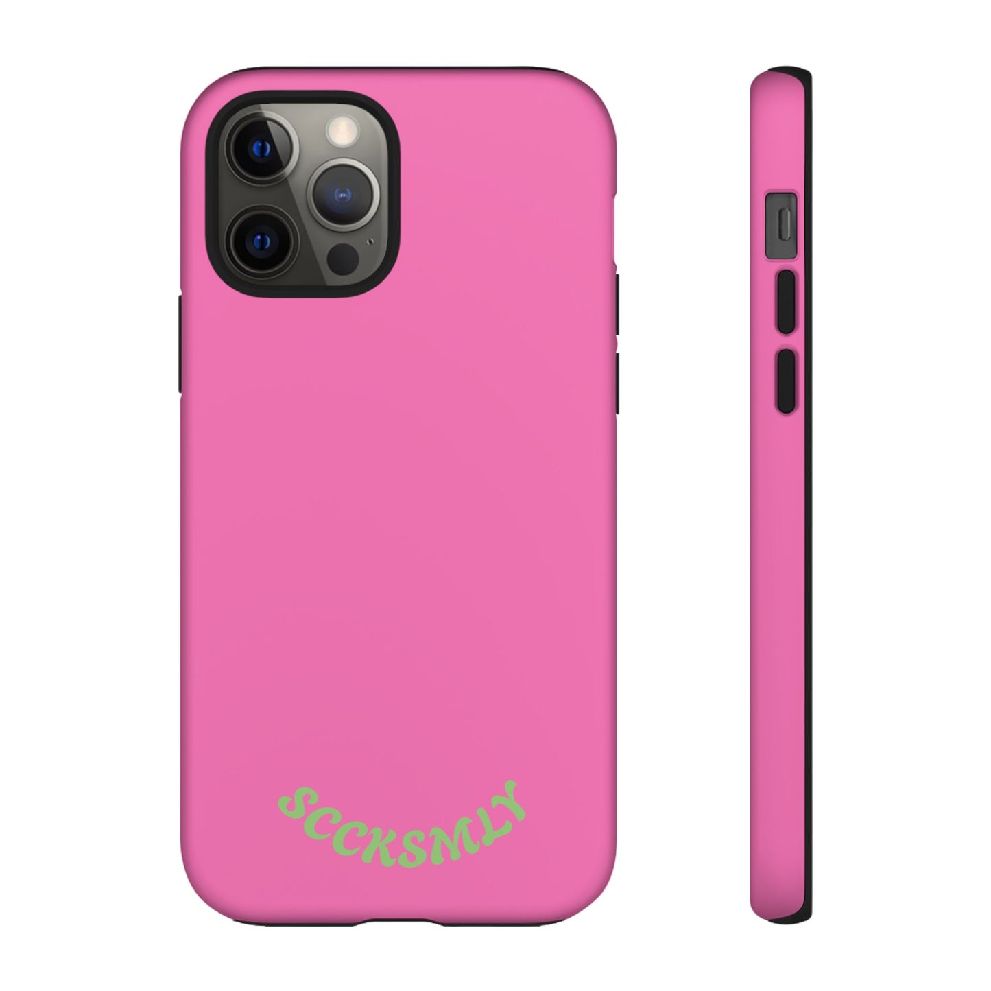SOLID Sweet Static Pink Tough Case for Apple