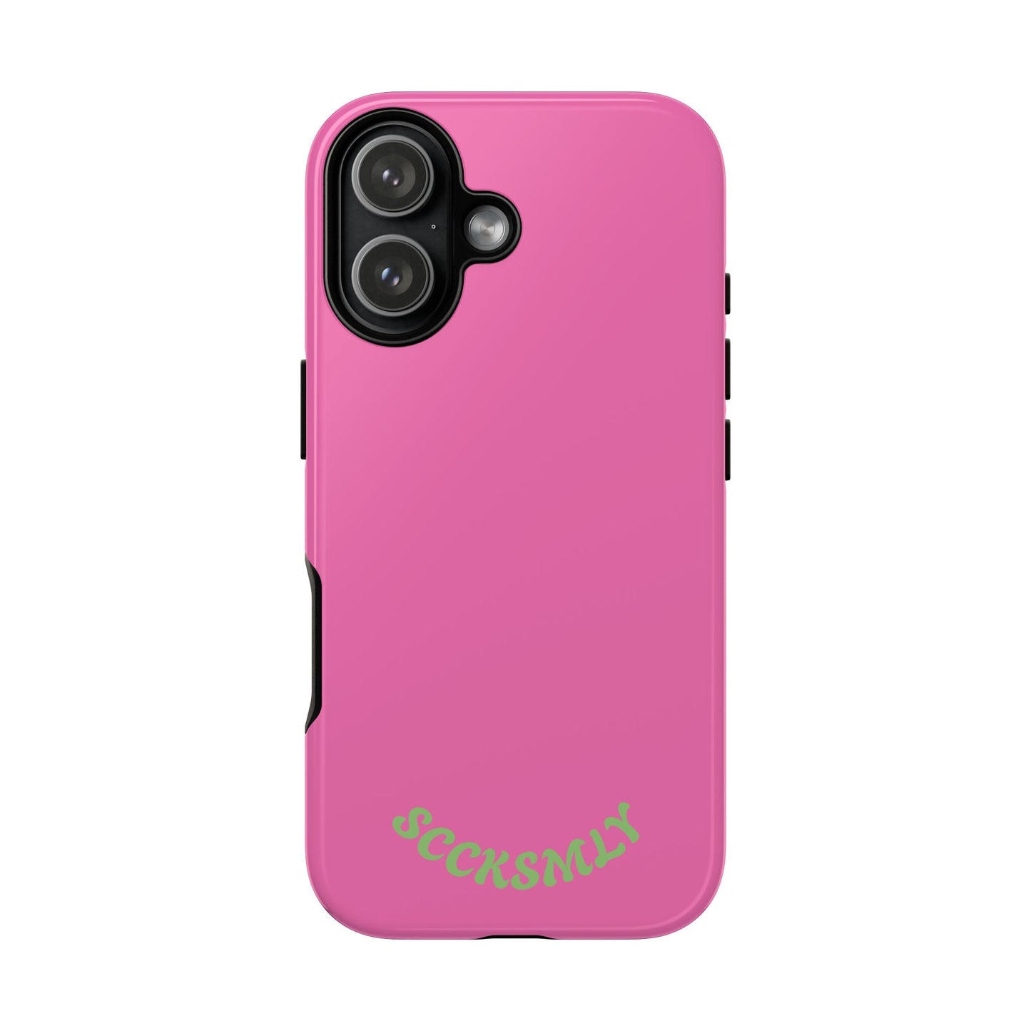 SOLID Sweet Static Pink Tough Case for Apple