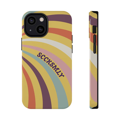 Vintage Groove Phone Case for Apple