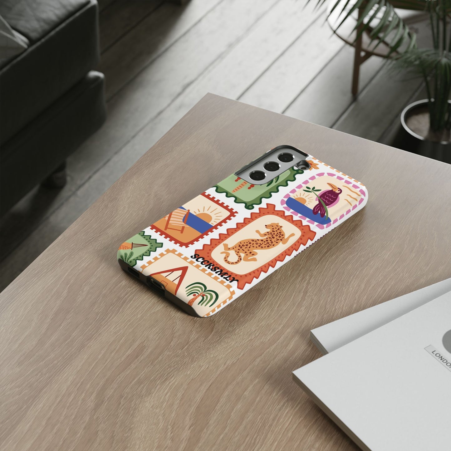 Tropical Print Phone Case for Samsung