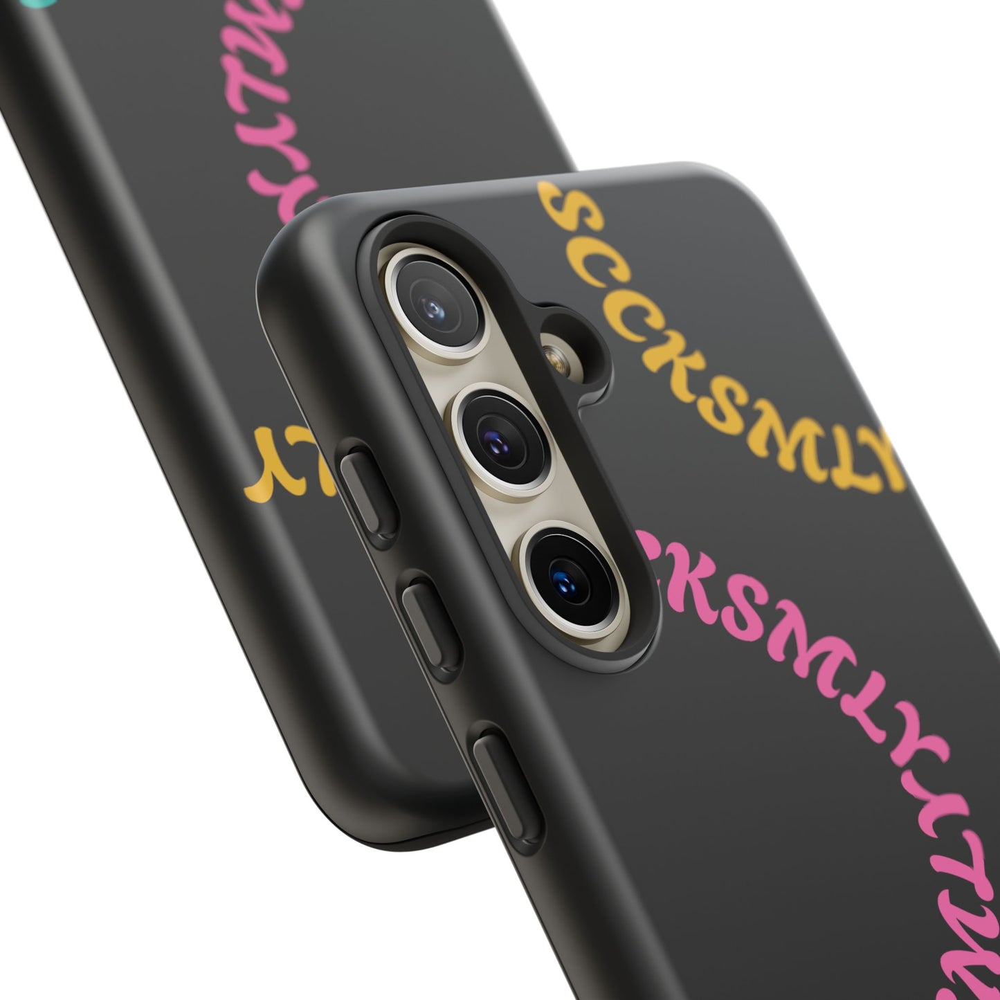 Y2K Wavy Script Tough Case for Samsung