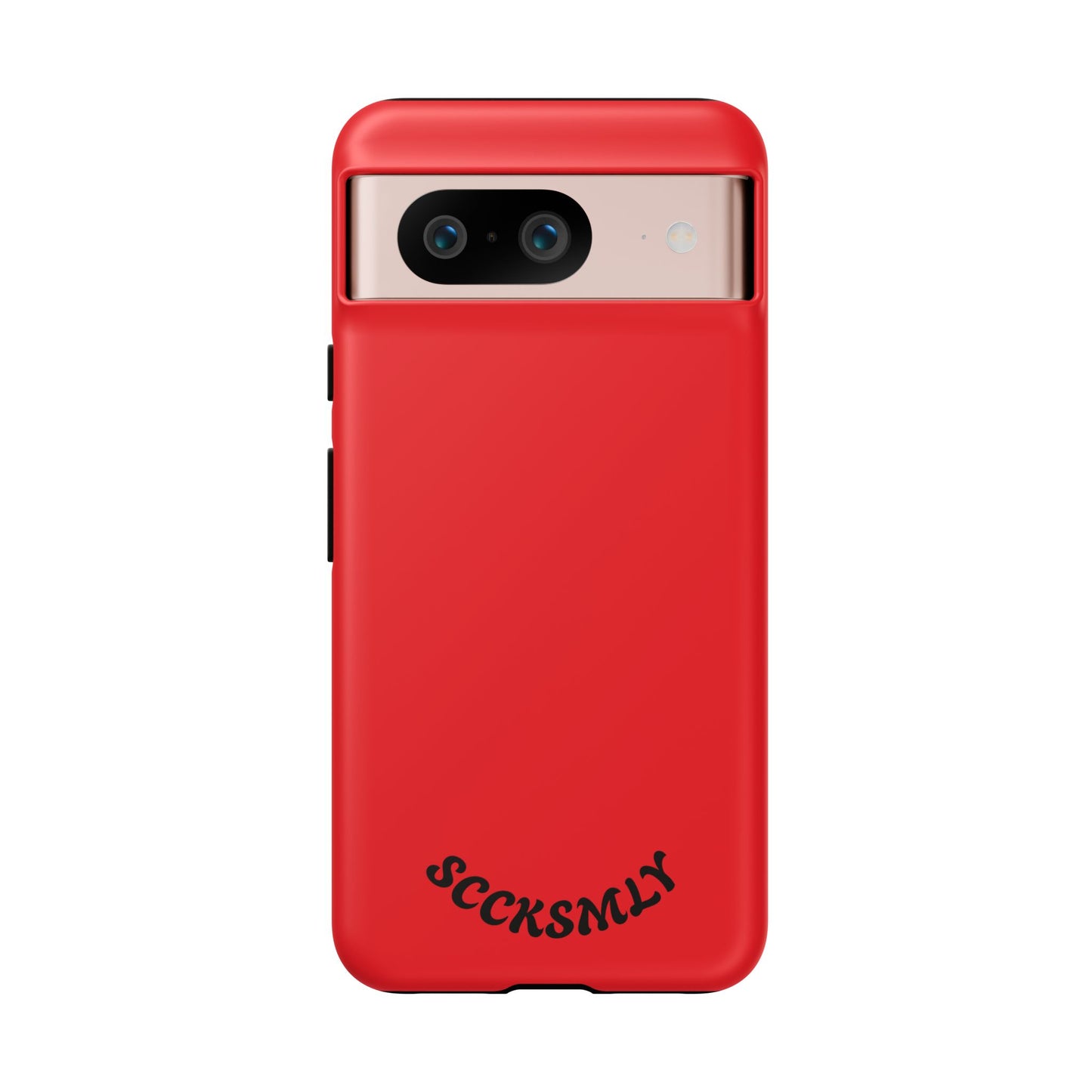 SOLID Screaming Red Tough Casee for Google Pixel