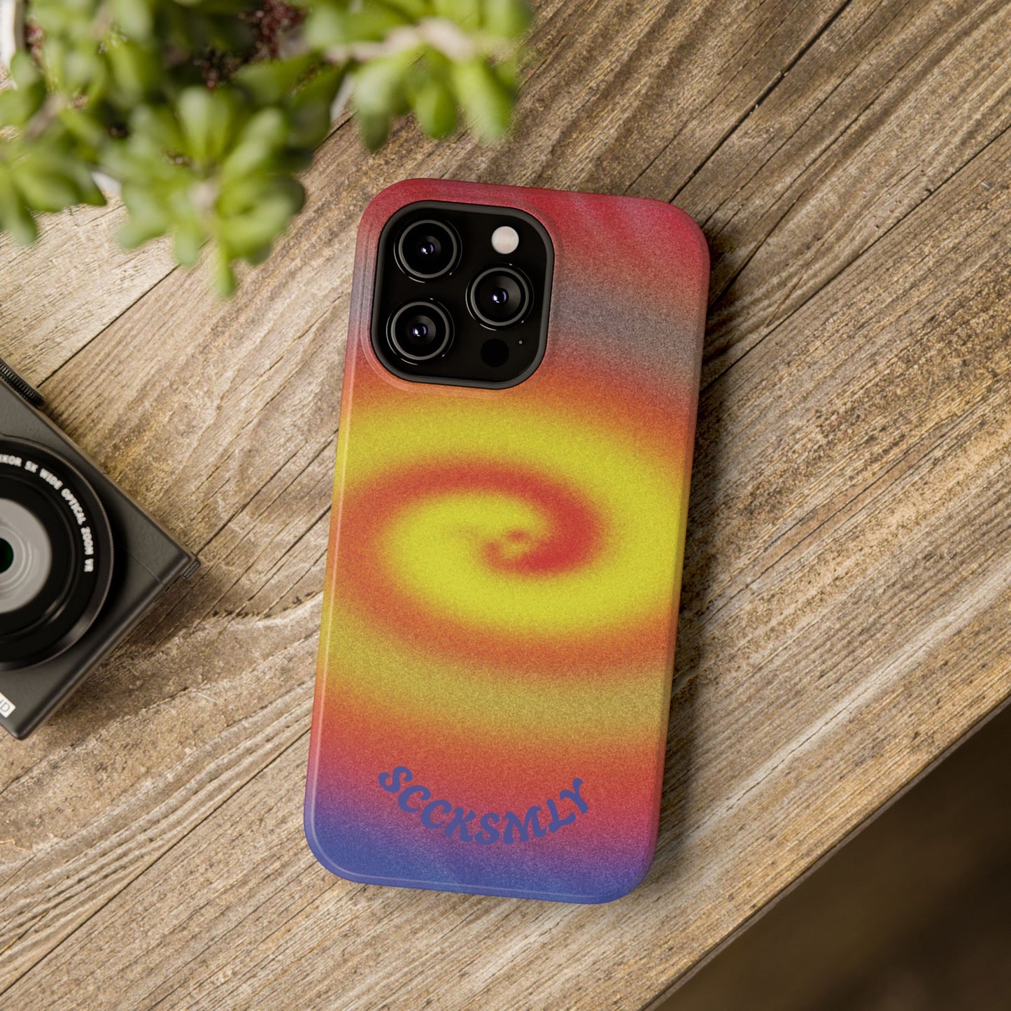 Toxic Spiral Tough Phone Case for Apple