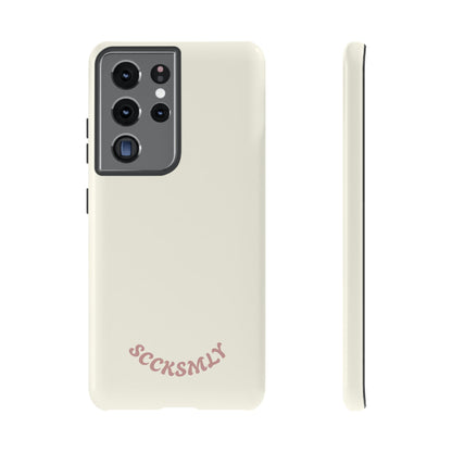 Sweet Oat Milk Tough Phone Case for Samsung