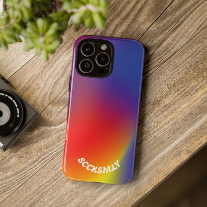 Liquid Dusk Tough Phone Case for Apple