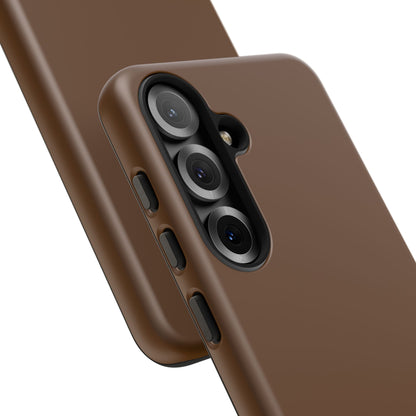 SOLID Chocolate Coco Tough Case for Samsung