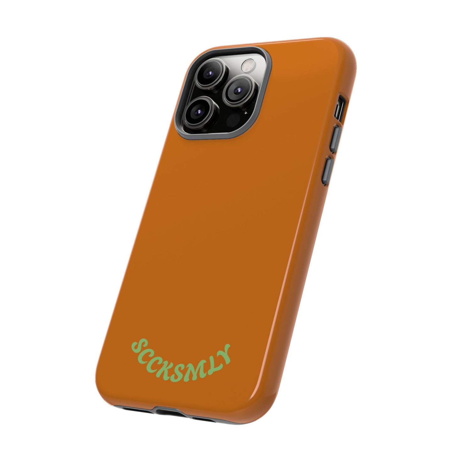SOLID Terracotta Caoal Tough Case for Apple