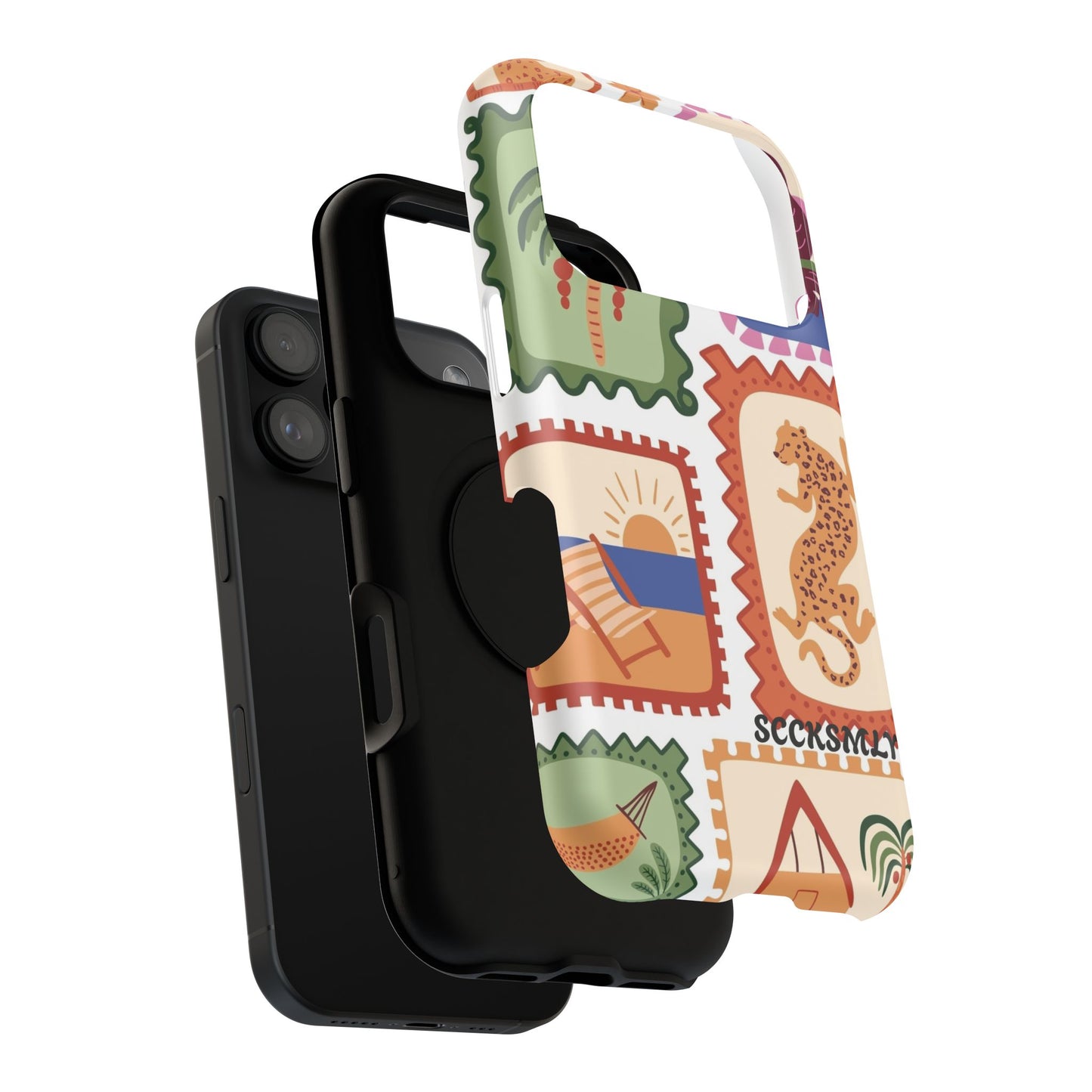 Tropical Print Phone Case for Apple