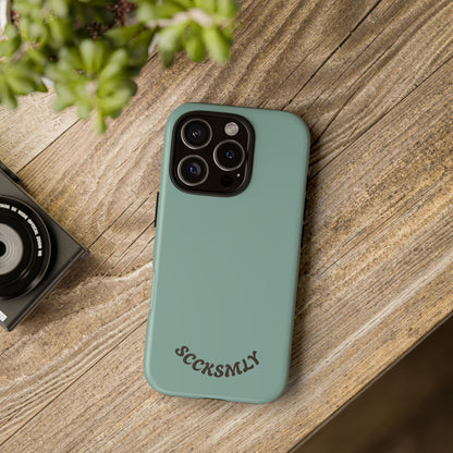 SOLID Fudge Mint Crunch Tough Phone Case for Apple