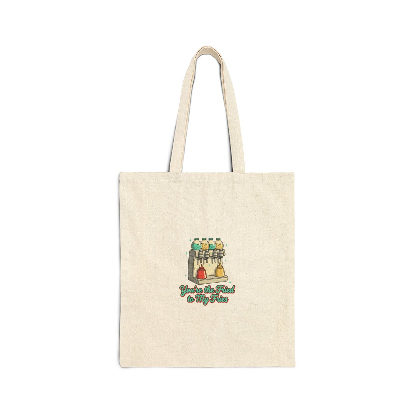 Diner Condiment Caddy Tote | retro diner graphic, pantry label art