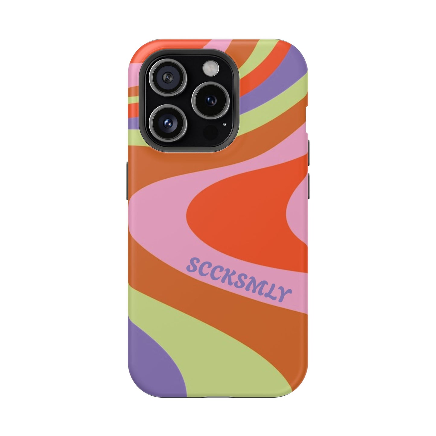 Curvy Swirl Phone Case for Apple