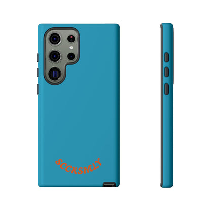 SOLID Blue Spook Tough Case for Samsung