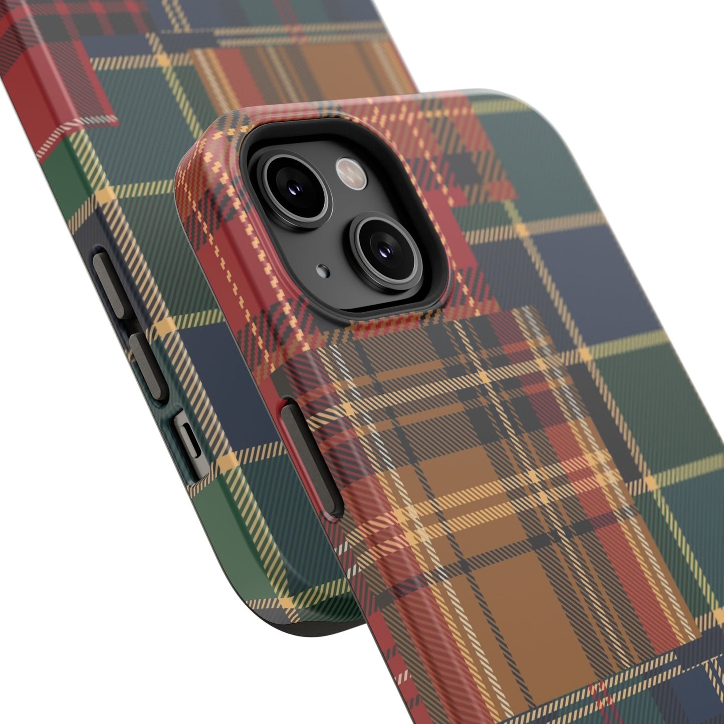 Heritage Hues Patchwork Tough Phone Case for Apple