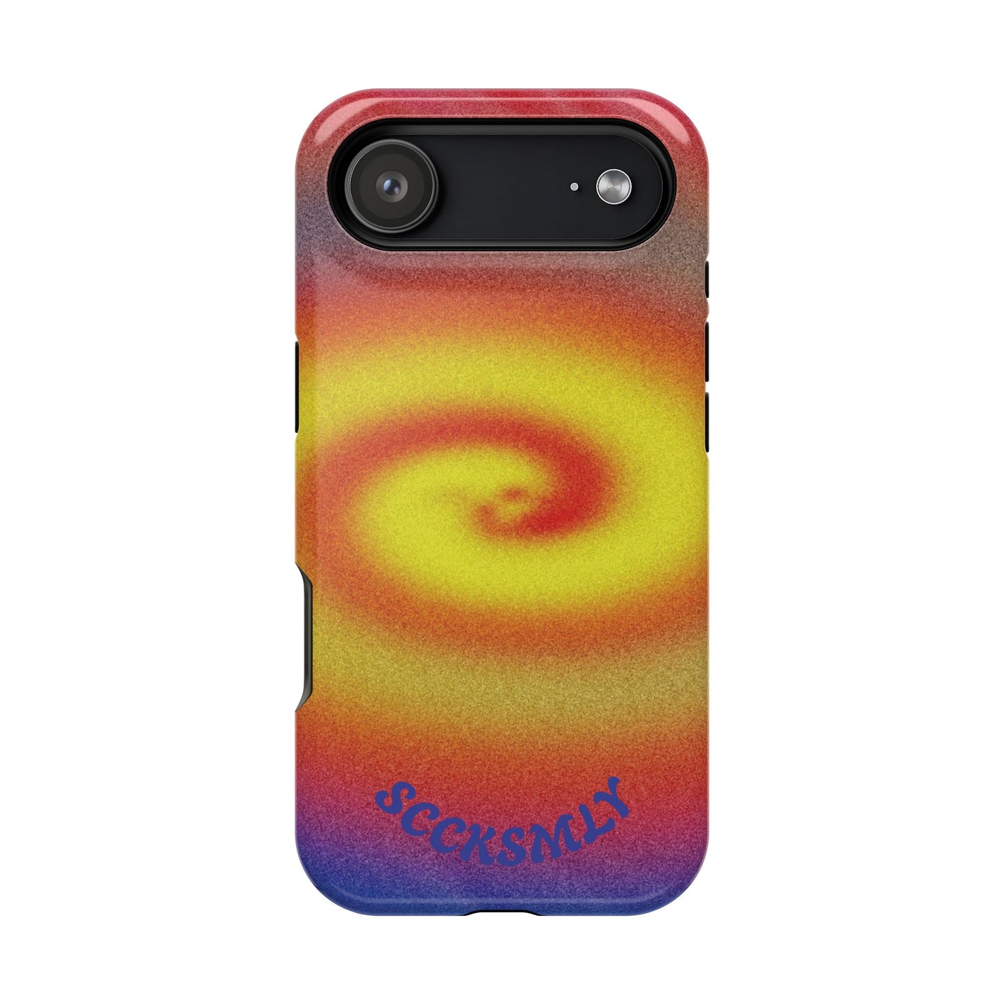 Toxic Spiral Tough Phone Case for Apple