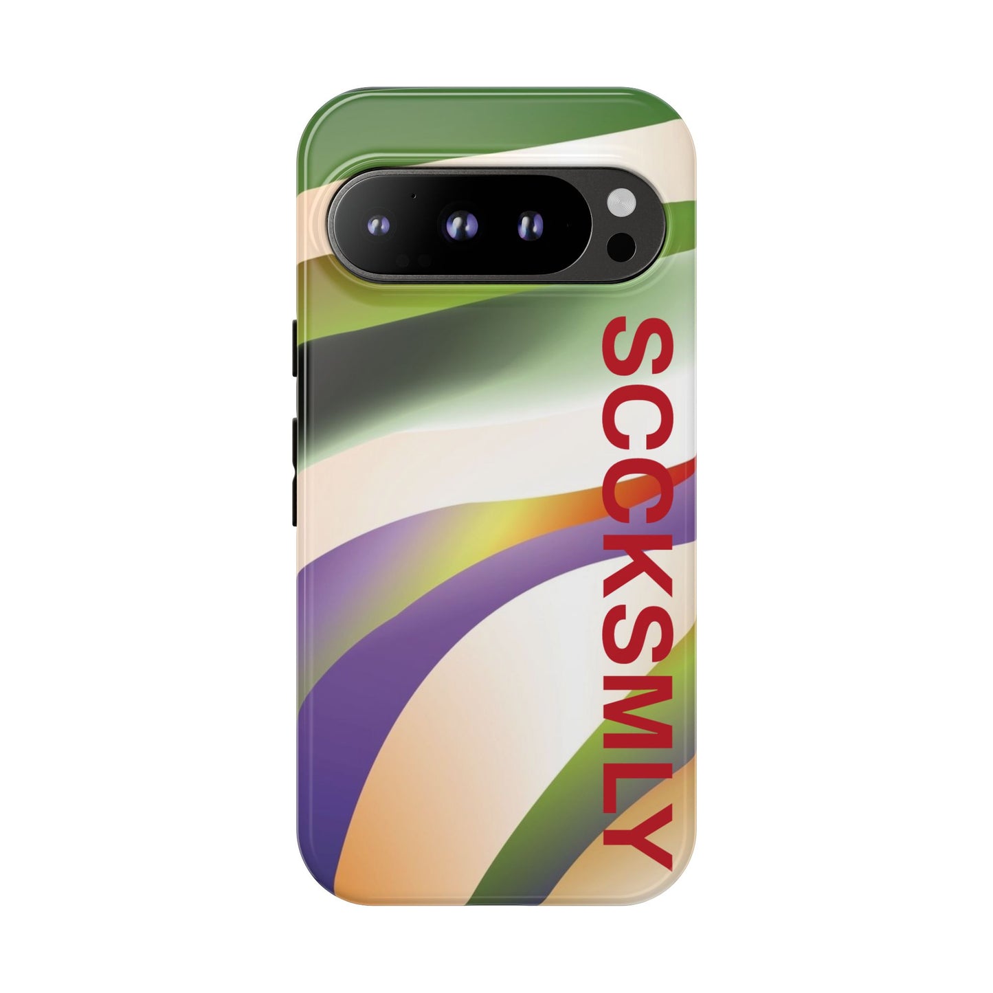 Green Waves Phone Case for Google Pixel