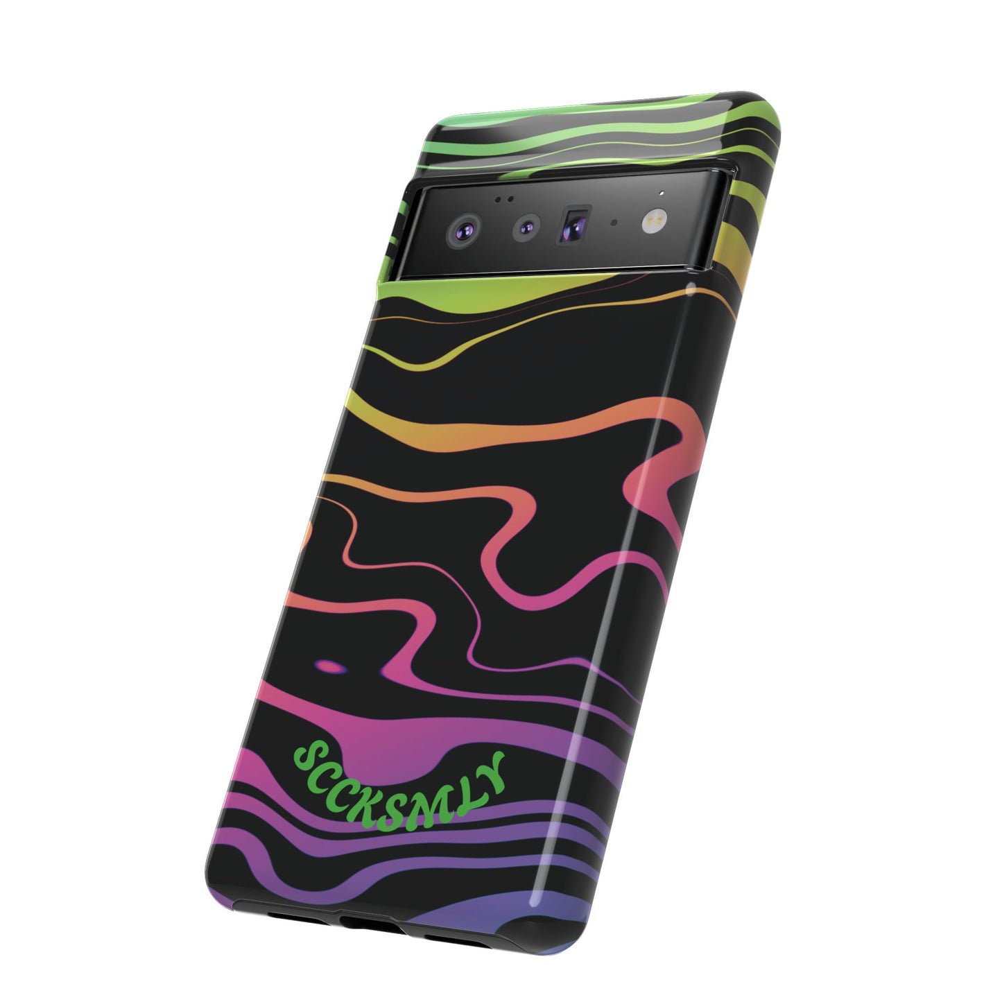 Dark Rainbow Phone Case For Google Pixel